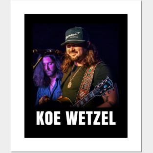 Mens Funny Koe Wetzel Gift For Music Fans Posters and Art